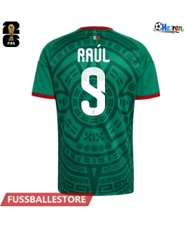 Günstige Mexiko Raul Jimenez #9 Heimtrikot WM 2026 Kurzarm
